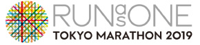 RUNasONE TOKYO MARATHON 2019のロゴ